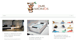 Desktop Screenshot of 2milmonos.com